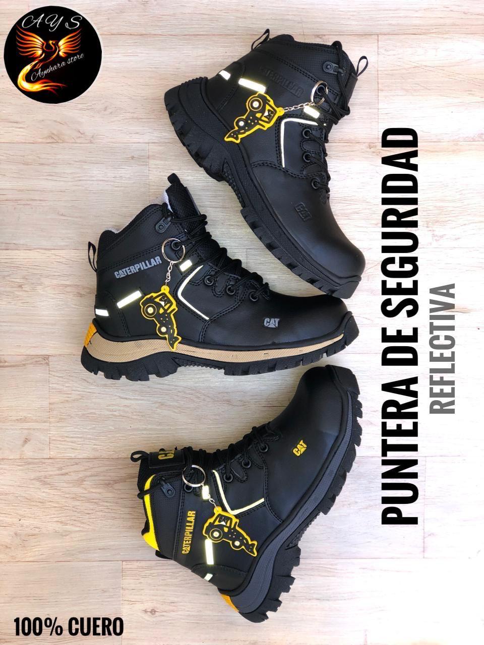 BOTAS CON PUNTERA DE SEGURIDAD DAMA REF 004