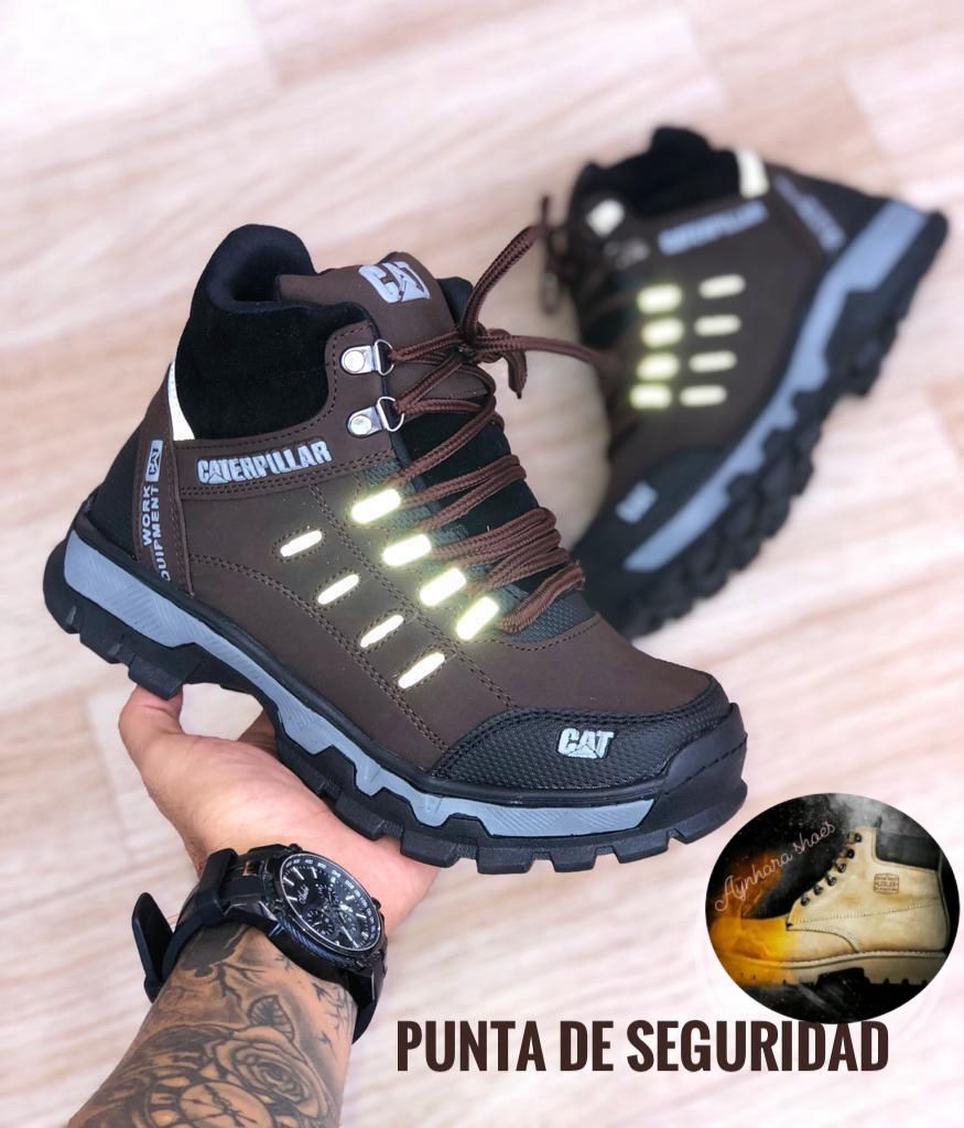 BOTAS CON PUNTERA DE SEGURIDAD UNISEX REF 002