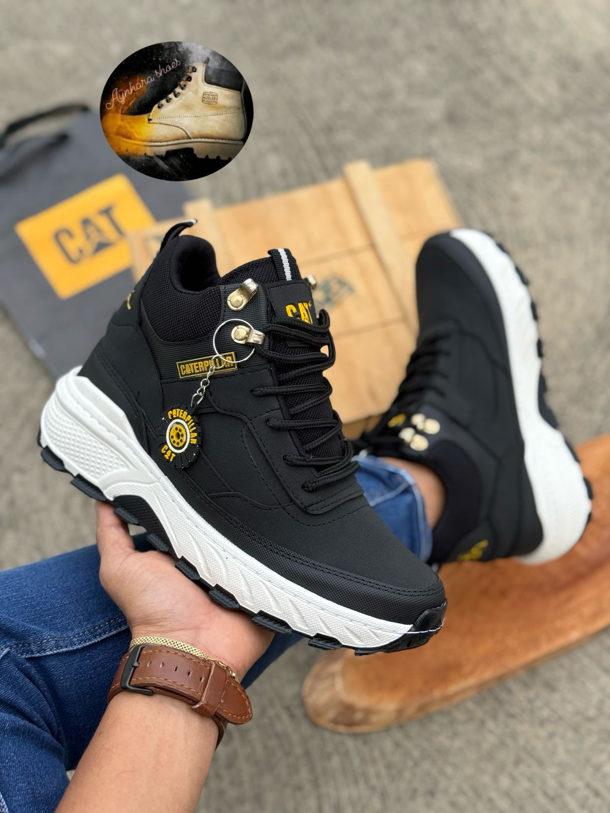 botas deportivas para caballero 002