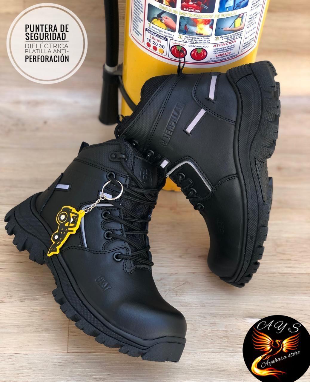 BOTAS CON PUNTERA DE SEGURIDAD DAMA REF 004