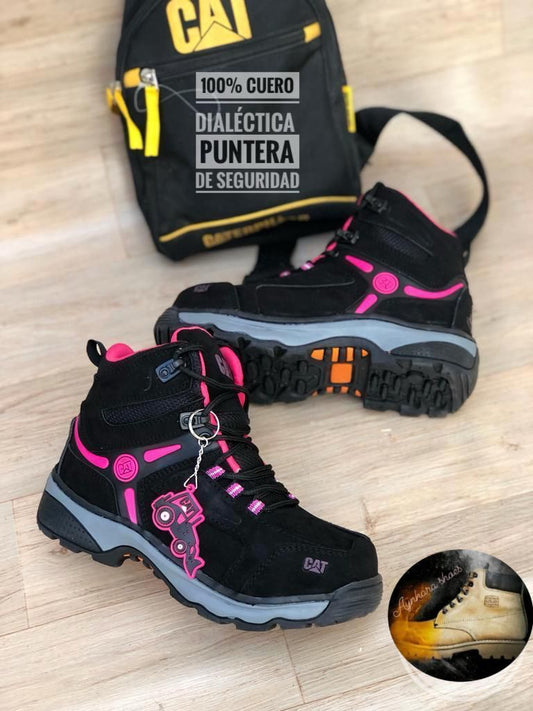 BOTAS CON PUNTERA DE  SEGURIDAD  ref  001