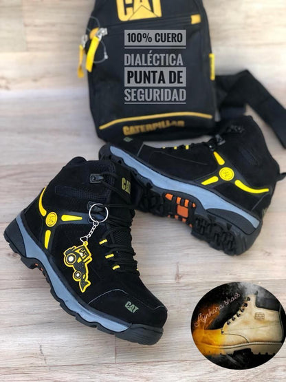 BOTAS CON PUNTERA DE  SEGURIDAD  ref  001