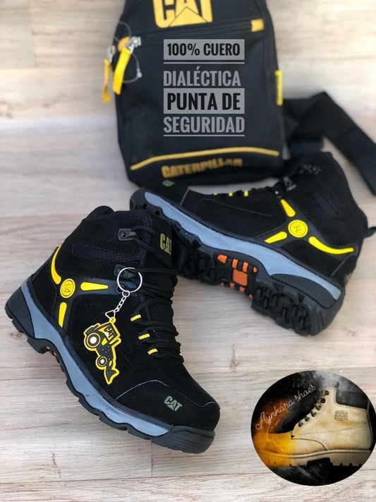 BOTAS CON PUNTERA DE  SEGURIDAD  ref  001