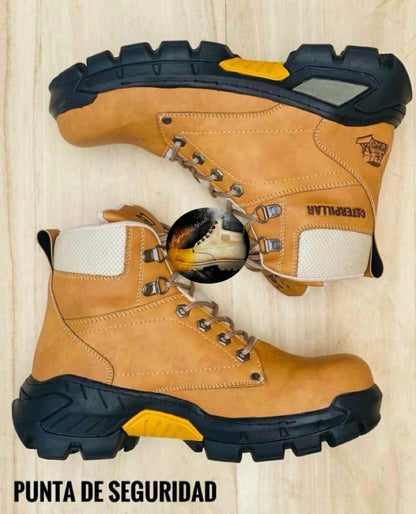 BOTAS CON PUNTERA DE  SEGURIDAD UNISEX REF 003