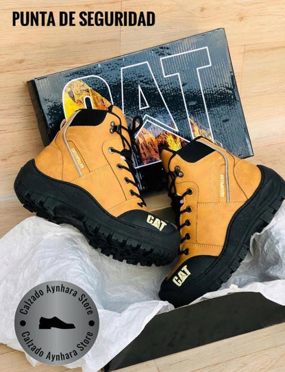 BOTAS CON PUNTERA DE  SEGURIDAD UNISEX REF 003