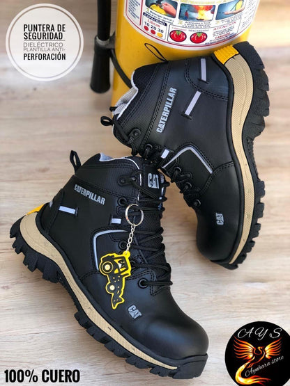 BOTAS CON PUNTERA DE  SEGURIDAD DAMA REF 004