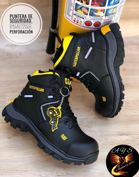 BOTAS CON PUNTERA DE  SEGURIDAD DAMA REF 004